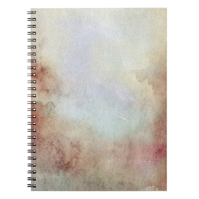 Watercolor Fall Background Notebook (Front)