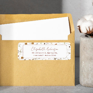  Watercolor Fall Wildflower Bridal Shower 