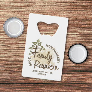 Watercolor Family Reunion Script Tree Name Year