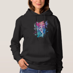 Watercolor Fantasy Fairy Grunge Pastel Goth Butter Hoodie