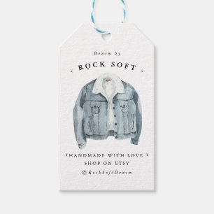 Watercolor Fashion Design   Business Hang Tag