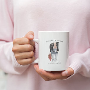 Watercolor Fashion Illustration Coffee Mug