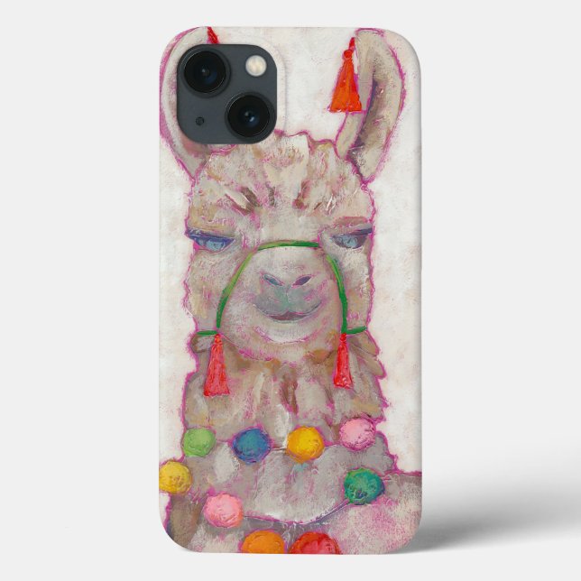 Watercolor Festival Llama Case-Mate iPhone Case (Back)