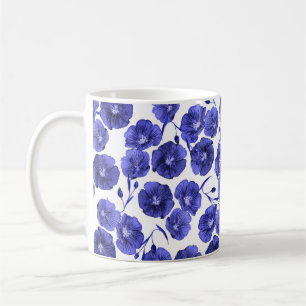 Watercolor Field Flowers: Botanical Wallpaper Coffee Mug