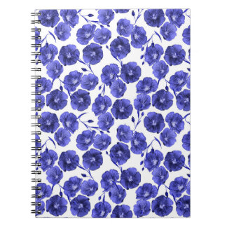 Watercolor Field Flowers: Botanical Wallpaper Notebook