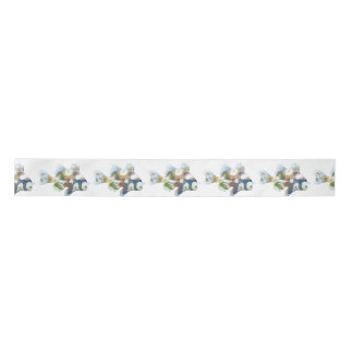 Watercolor Fish Ribbon Satin Ribbon