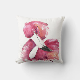 Watercolor Flamingo Gifts Lover Flamingo Lovers Cushion