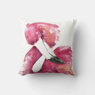 Watercolor Flamingo Gifts Lover   Flamingo Lovers Cushion