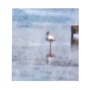 Watercolor Flamingo Notepad