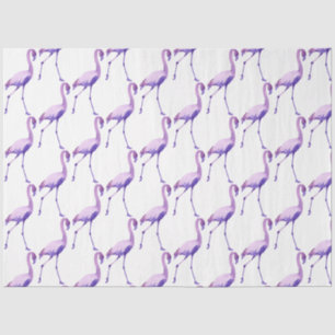 Watercolor Flamingo Series Design 12 Tissue Paper