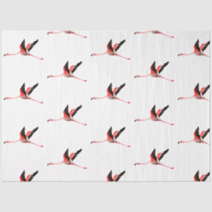 Watercolor Flamingo Series Design 6 Tissue Paper