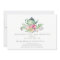 Watercolor Floral Baby Tea Party Invitation