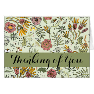 Watercolor Floral Bee Flowers Elegant Modern