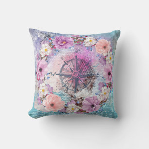 Watercolor Floral Cushion