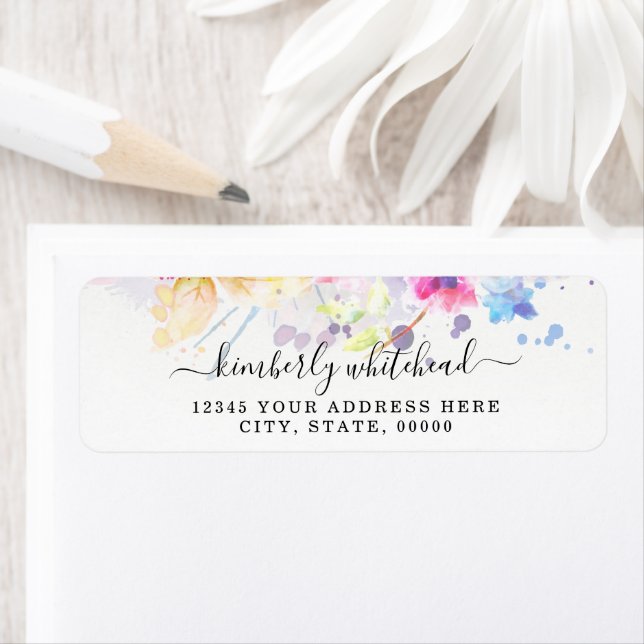 Watercolor Floral Elegant Pastel (Insitu)