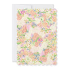 Watercolor Floral Garden Party Crest Wedding