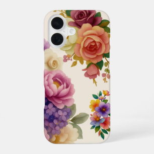 Watercolor Floral iPhone 16 Case