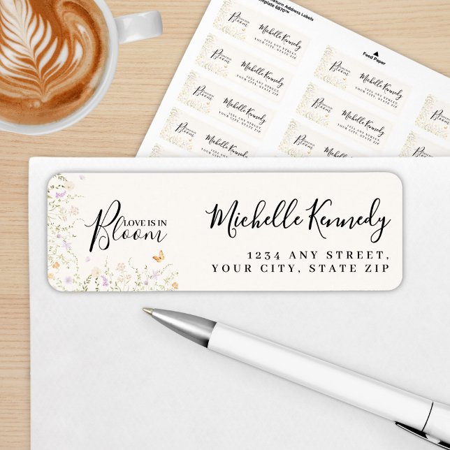 Watercolor Floral Love Is In Bloom Bridal Shower  (Creator Uploaded)