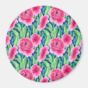 Watercolor Floral Magnet