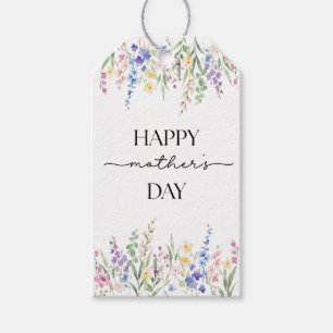 Watercolor Floral Mother’s Day Customisable Gift Tags