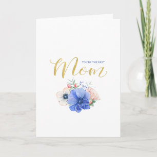 Watercolor Floral Mother's Day Card