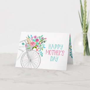Watercolor Floral Mother's Day Card