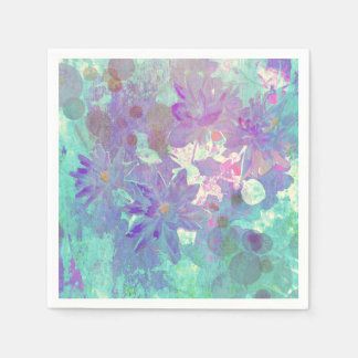 Watercolor Floral Napkin
