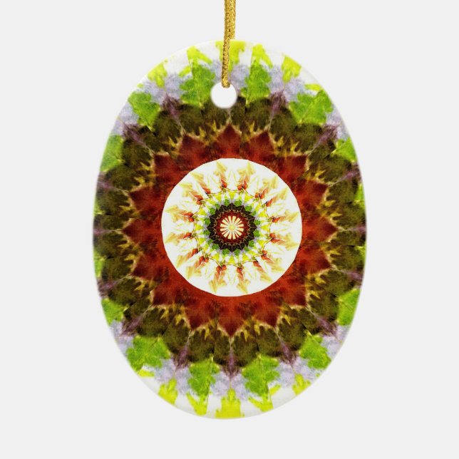Watercolor Floral Ornament (Front)