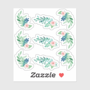 Watercolor Floral Pansy Botanical Planner Sheet