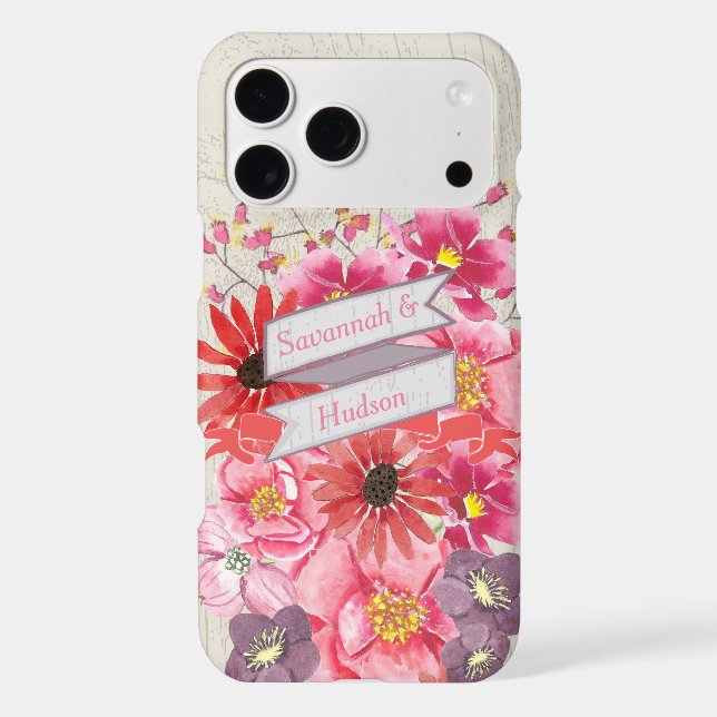 Watercolor Floral Pattern iPhone 6 (Back)