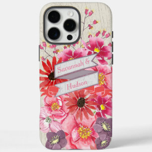 Watercolor Floral Pattern iPhone 6 iPhone 16 Pro Max Case