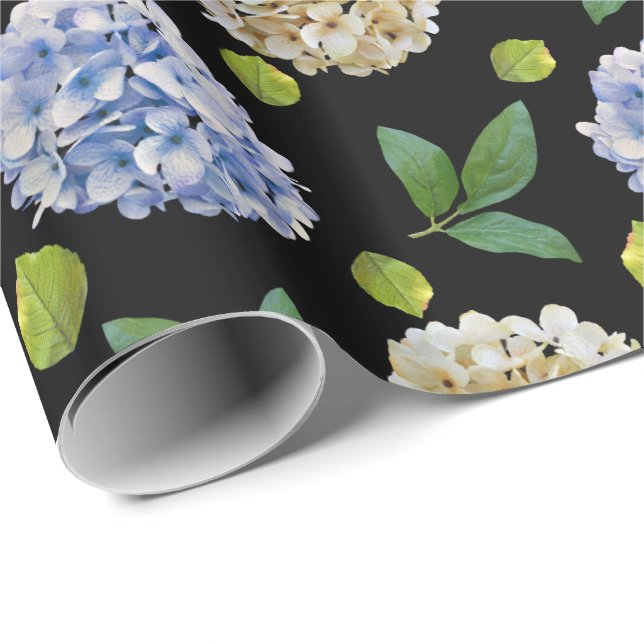 Watercolor floral pattern wrapping paper (Roll Corner)