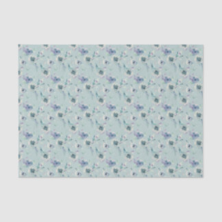 Watercolor Floral Patterned Bridal Shower Tissue Paper