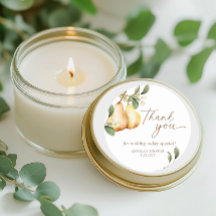 Watercolor Floral Pear Shower 