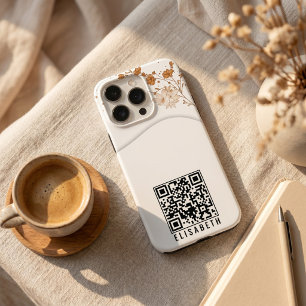 Watercolor Floral Personalised Phone Cases: Photo iPhone 16 Pro Case