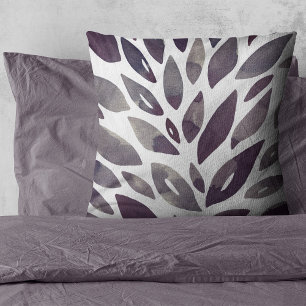 Grey and purple cushions hotsell