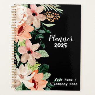 Watercolor Floral Planner