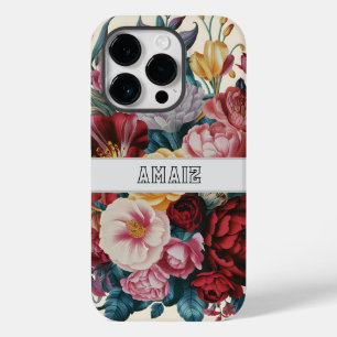 "watercolor floral Rose Garden iPhone / iPad case