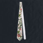 watercolor floral rustic botanical wedding tie<br><div class="desc">Rustic floral wedding suite. With beautiful watercolor details. This modern wedding design is sure to set the style for your big day.</div>