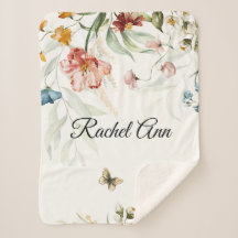 Watercolor Floral, Small Stroller