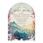 Watercolor Floral Spring Mountains Bridal Shower