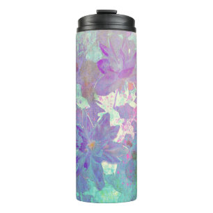 Watercolor Floral Thermal Tumbler