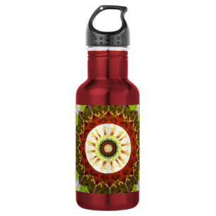 Watercolor Floral Water Bottle