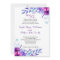 Watercolor Floral Wedding Invitation