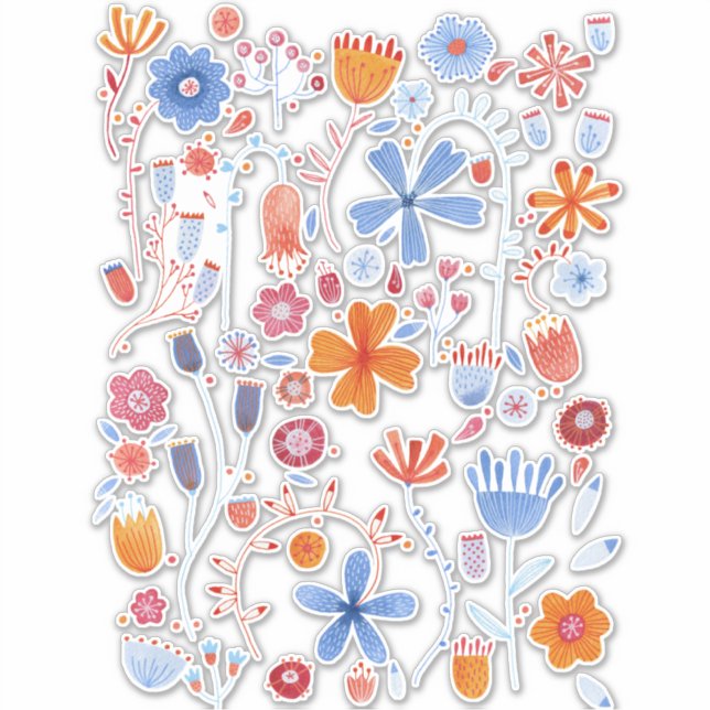 Watercolor Flower (Front)