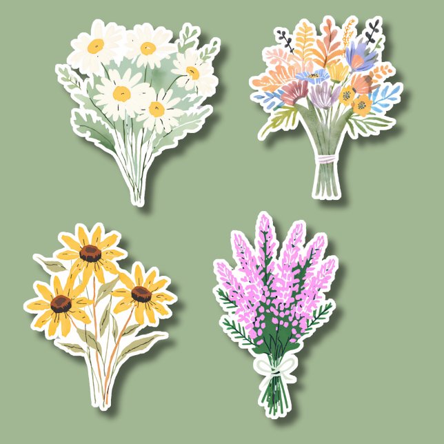 Watercolor Flower Bouquets Waterproof (Creator Uploaded)