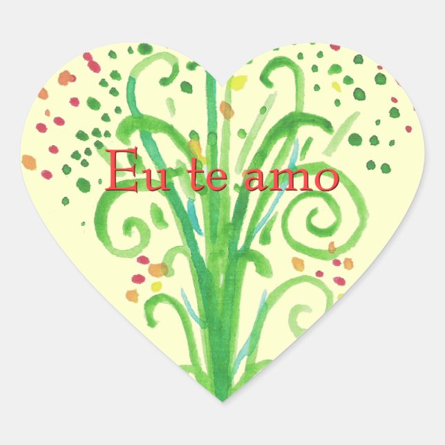 Watercolor Flower Burst Stickers (Front)