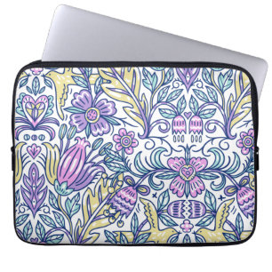 Watercolor Flower Colourful Nature Elegant Laptop Sleeve