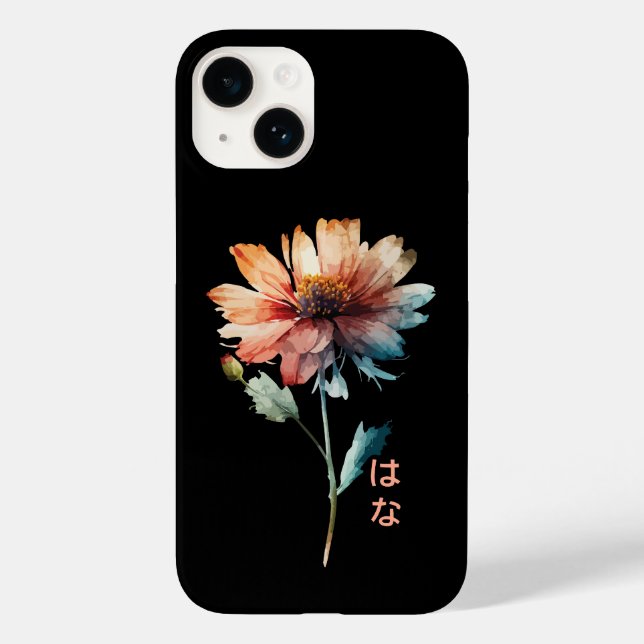 Watercolor Flower Japanese  Case-Mate iPhone Case (Back)