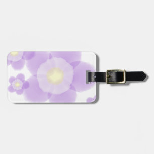 Watercolor Flower Luggage Tag